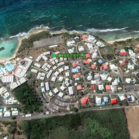 Romantique Et Bel Appartement En Bord De La Mer, Piscine Surveillee Et Belle Plage A 50M Saint-Francois  Kültér fotó
