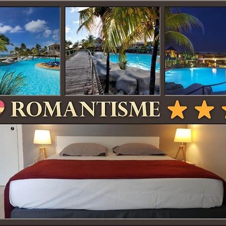 Romantique Et Bel Appartement En Bord De La Mer, Piscine Surveillee Et Belle Plage A 50M Saint-Francois  Kültér fotó