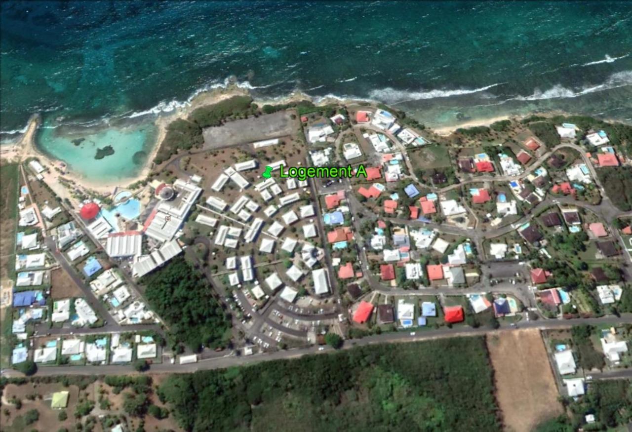 Romantique Et Bel Appartement En Bord De La Mer, Piscine Surveillee Et Belle Plage A 50M Saint-Francois  Kültér fotó