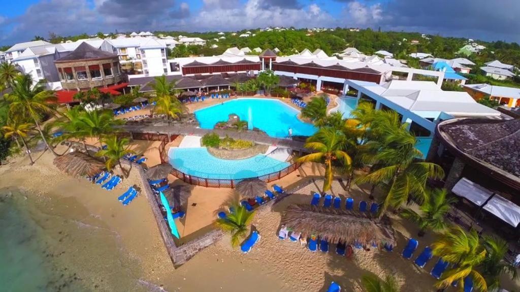Romantique Et Bel Appartement En Bord De La Mer, Piscine Surveillee Et Belle Plage A 50M Saint-Francois  Kültér fotó