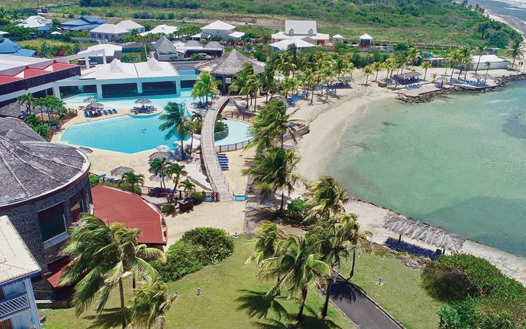 Romantique Et Bel Appartement En Bord De La Mer, Piscine Surveillee Et Belle Plage A 50M Saint-Francois  Kültér fotó